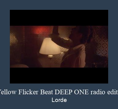 Yellow Flicker Beat DEEP ONE Radio Edit - Rington Electronica.